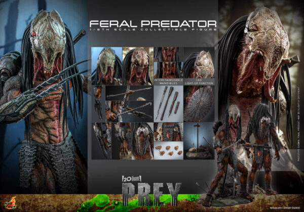 00 Hot Toys Prey - Feral Predator - Imagen 1