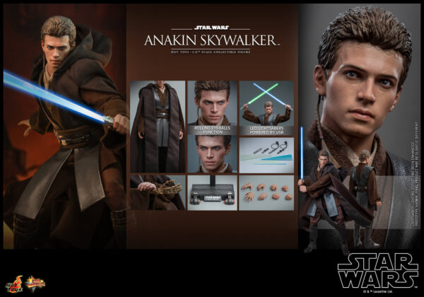00 - AN Hot Toys Star Wars Episode II - Anakin Skywalker - Imagen 1