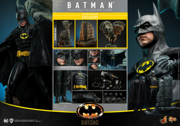 00_BDXE Hot Toys Batman 1989 - Batman 2.0 Deluxe Edition - Imagen 1
