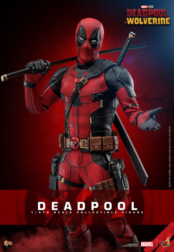 01 - HT Deadpool Hot Toys Deadpool and Wolverine - Deadpool - Imagen 3