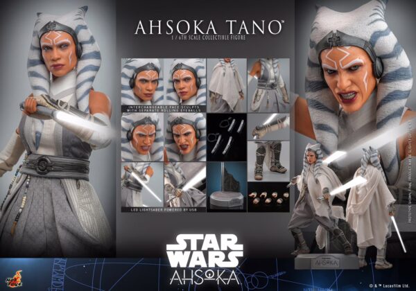 01-ahk Hot Toys Star Wars Ahsoka - Ahsoka Tano - Imagen 1