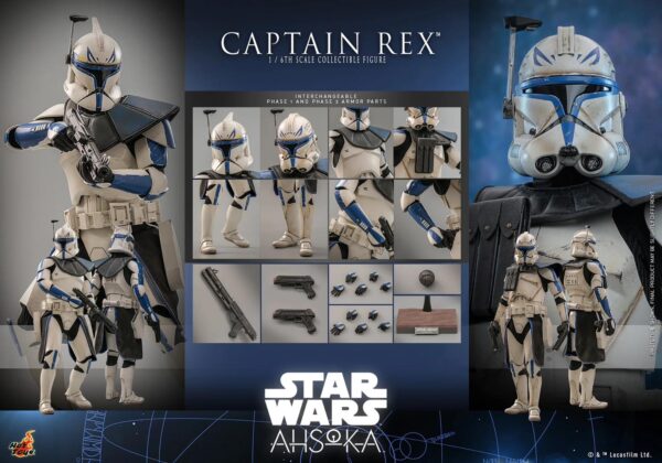 01- captain rex ah Hot Toys Star Wars Ahsoka - Captain Rex - Imagen 1