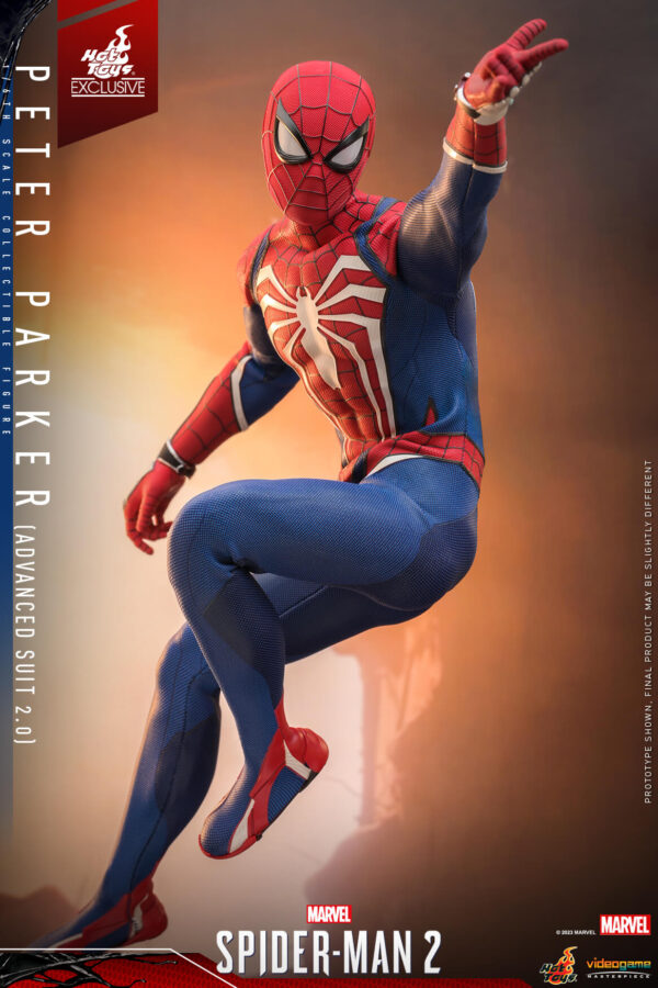 02-Spad Hot Toys Spider-Man 2 PS5 - Spider-Man (2.0) Advanced Suit - Imagen 3