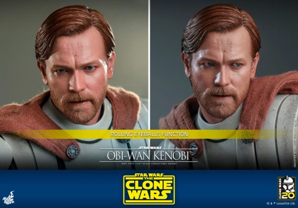 03 - Ken Hot Toys Star Wars The Clone Wars - Obi-Wan Kenobi - Imagen 4