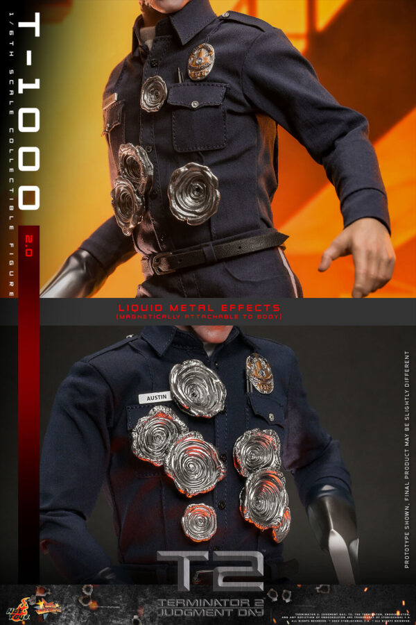 03-t1000 Hot Toys Terminator 2 Judgment Day - T-1000 (2.0) - Imagen 4