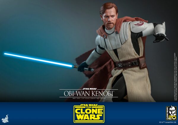 05 - Ken Hot Toys Star Wars The Clone Wars - Obi-Wan Kenobi - Imagen 6