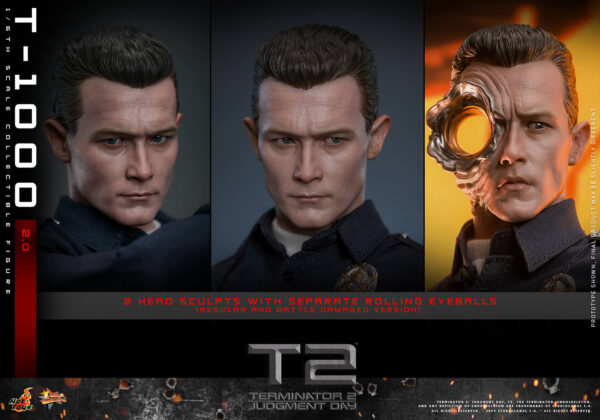 05-t1000 Hot Toys Terminator 2 Judgment Day - T-1000 (2.0) - Imagen 6