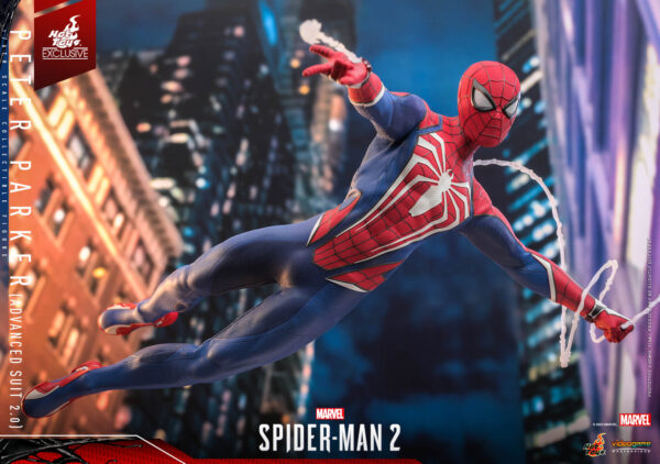 06-Spad Hot Toys Spider-Man 2 PS5 - Spider-Man (2.0) Advanced Suit - Imagen 7