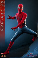 Hot Toys No Way Home - Spider-Man New Red and Blue Suit - Imagen 5