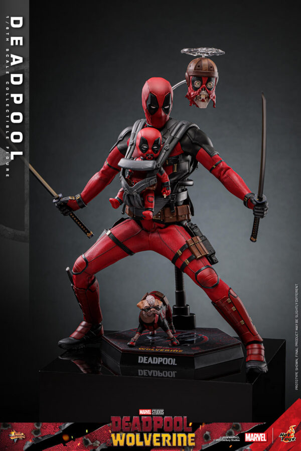 09 - HT Deadpool Hot Toys Deadpool and Wolverine - Deadpool - Imagen 11