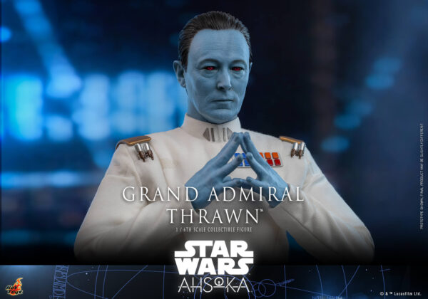 10 - GA Hot Toys Star Wars Ahsoka - Grand Admiral Thrawn - Imagen 11