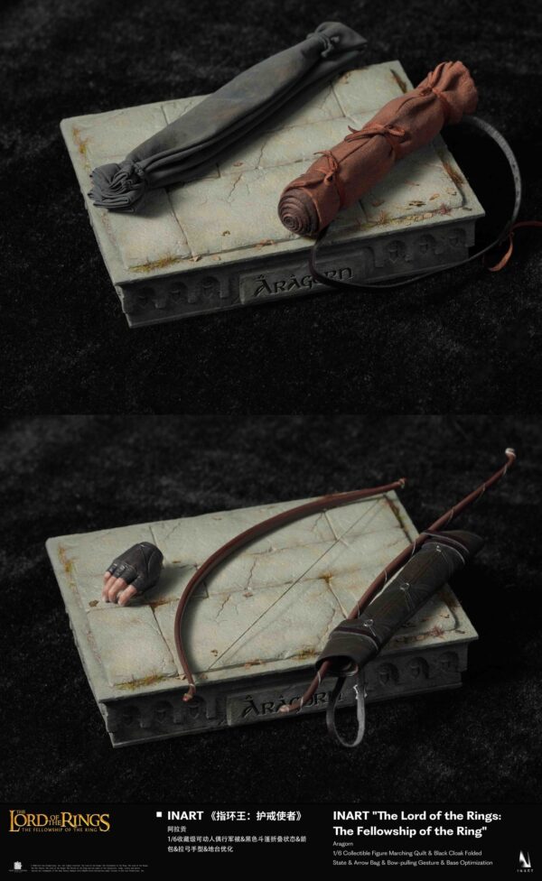 10 araprem Inart The Lord of the Rings - Aragorn  Premium Edition - Imagen 11