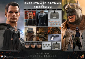 Hot Toys Zack Snyder's Justice League - Knightmare Batman and Superman