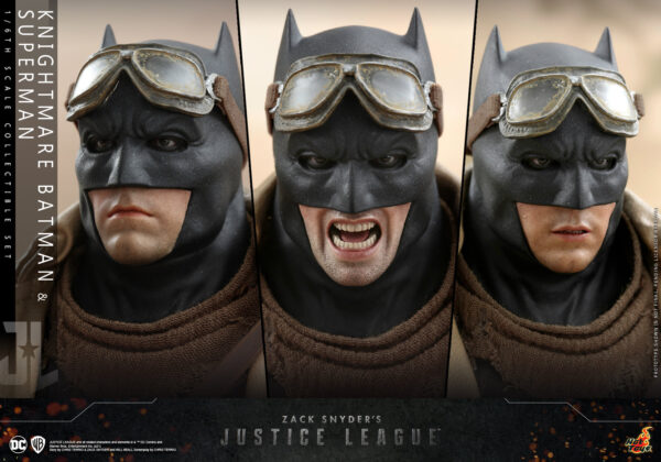 10157899669637344 Hot Toys Zack Snyder's Justice League - Knightmare Batman and Superman - Imagen 20