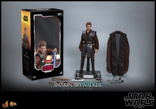 11 -AN Hot Toys Star Wars Episode II - Anakin Skywalker - Imagen 13