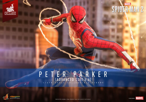 13-Spad Hot Toys Spider-Man 2 PS5 - Spider-Man (2.0) Advanced Suit - Imagen 14