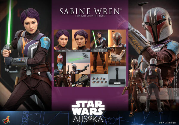 480675647_1043140474516631_6703372835961164028_n Hot Toys Star Wars Ahsoka - Sabine Wren - Imagen 1