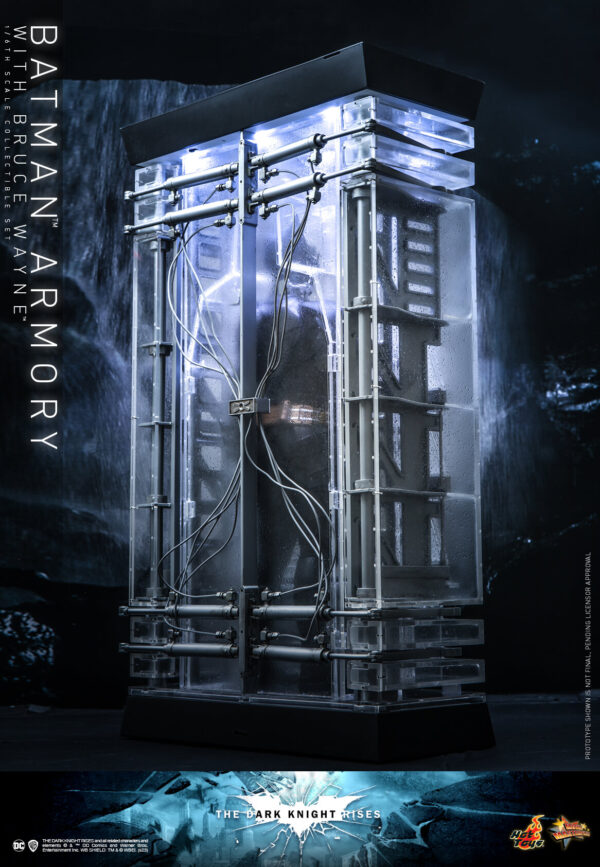 609282837902399 Hot Toys The Dark Knight Rises - Batman Armory with Bruce Wayne - Imagen 6