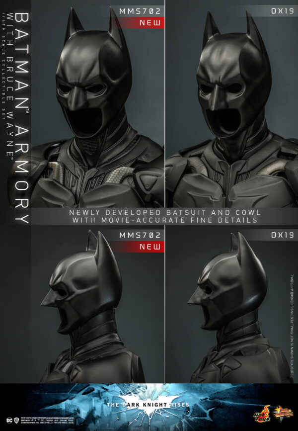 609282967902386 Hot Toys The Dark Knight Rises - Batman Armory with Bruce Wayne - Imagen 8