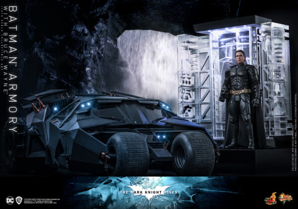 609283031235713 Hot Toys The Dark Knight Rises - Batman Armory with Bruce Wayne - Imagen 9