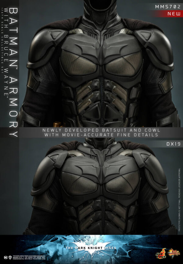 609283104569039 Hot Toys The Dark Knight Rises - Batman Armory with Bruce Wayne - Imagen 12