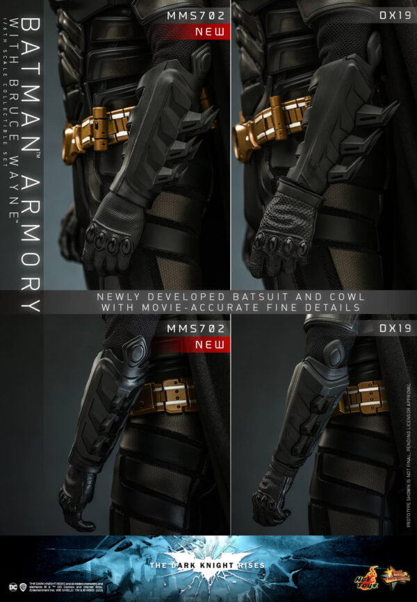 609283261235690 Hot Toys The Dark Knight Rises - Batman Armory with Bruce Wayne - Imagen 15
