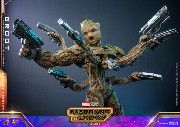 619031950260821 Hot Toys Guardians of the Galaxy Vol.3 - Groot Deluxe Edition - Imagen 4