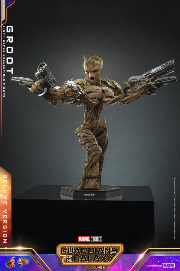 619032063594143 Hot Toys Guardians of the Galaxy Vol.3 - Groot Deluxe Edition - Imagen 10