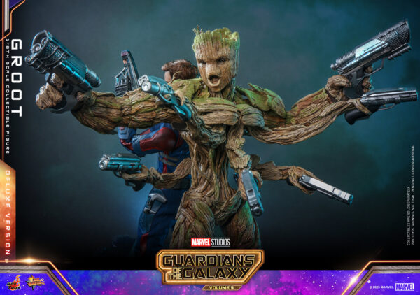619032126927470 Hot Toys Guardians of the Galaxy Vol.3 - Groot Deluxe Edition - Imagen 12