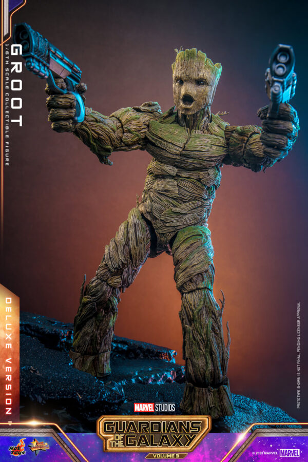 619032160260800 Hot Toys Guardians of the Galaxy Vol.3 - Groot Deluxe Edition - Imagen 14