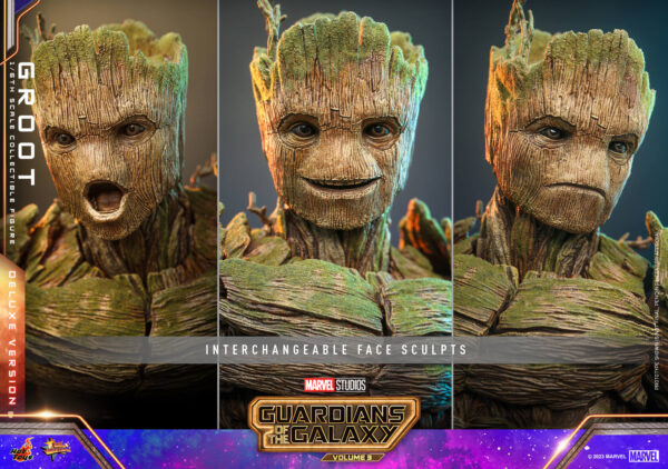 619032300260786 Hot Toys Guardians of the Galaxy Vol.3 - Groot Deluxe Edition - Imagen 18