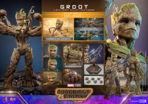 Hot Toys Guardians of the Galaxy Vol.3 - Groot Deluxe Edition