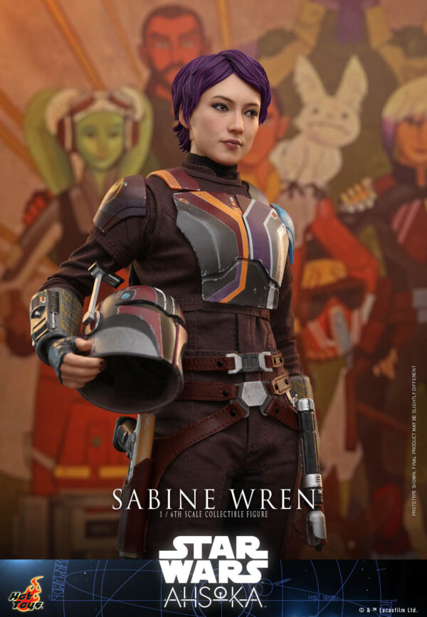 696828325814516 Hot Toys Star Wars Ahsoka - Sabine Wren - Imagen 11