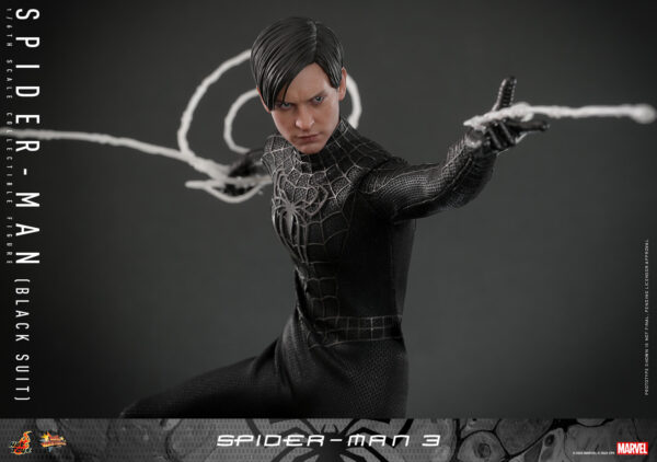 703468708483811 Hot Toys Spider-Man 3 - Spider-Man (Black Suit) - Imagen 3
