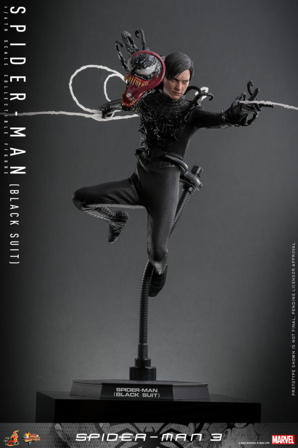 703468731817142 Hot Toys Spider-Man 3 - Spider-Man (Black Suit) - Imagen 4
