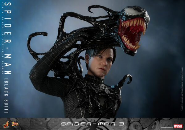 703468808483801 Hot Toys Spider-Man 3 - Spider-Man (Black Suit) - Imagen 7