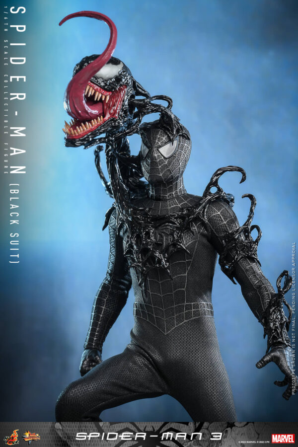 703468891817126 Hot Toys Spider-Man 3 - Spider-Man (Black Suit) - Imagen 10