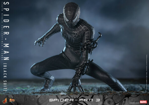 703468991817116 Hot Toys Spider-Man 3 - Spider-Man (Black Suit) - Imagen 11