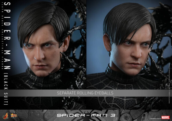 703469128483769 Hot Toys Spider-Man 3 - Spider-Man (Black Suit) - Imagen 14