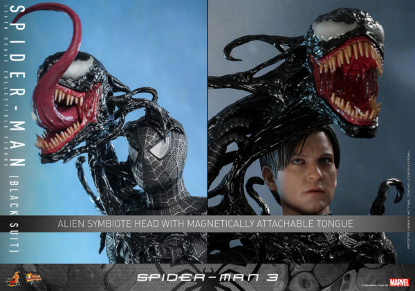 703469158483766 Hot Toys Spider-Man 3 - Spider-Man (Black Suit) - Imagen 15