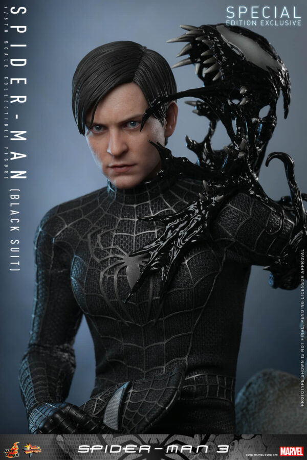 703469361817079 Hot Toys Spider-Man 3 - Spider-Man (Black Suit) - Imagen 18