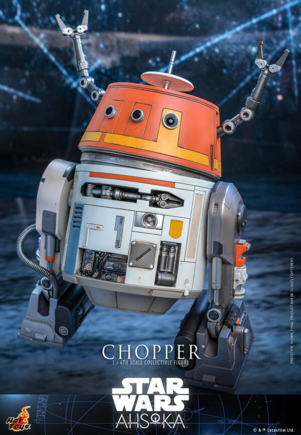707146938115988 Hot Toys Star Wars Ahsoka - Chopper - Imagen 9