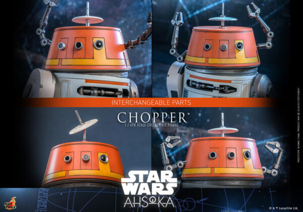707147301449285 Hot Toys Star Wars Ahsoka - Chopper - Imagen 17