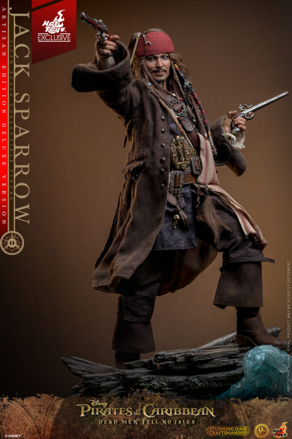 815704863926861 Hot Toys Pirates of the Caribbean Dead Men Tell No Tales - Jack Sparrow Artisan Edition - Imagen 4