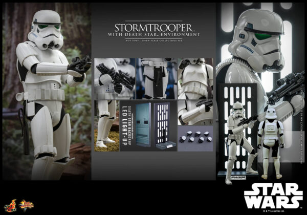 832032645627416 Hot Toys Star Wars Episode IV - Stoormtrooper with Death Star Enviroment - Imagen 1