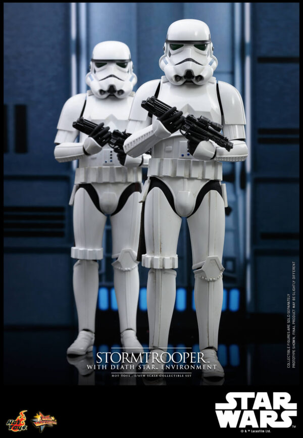 832032732294074 Hot Toys Star Wars Episode IV - Stoormtrooper with Death Star Enviroment - Imagen 6