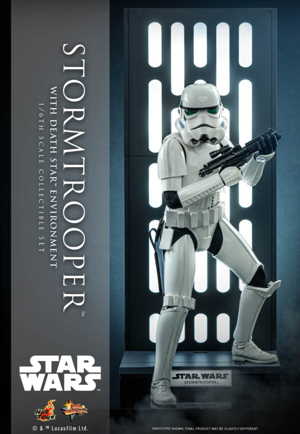 832032735627407 Hot Toys Star Wars Episode IV - Stoormtrooper with Death Star Enviroment - Imagen 7