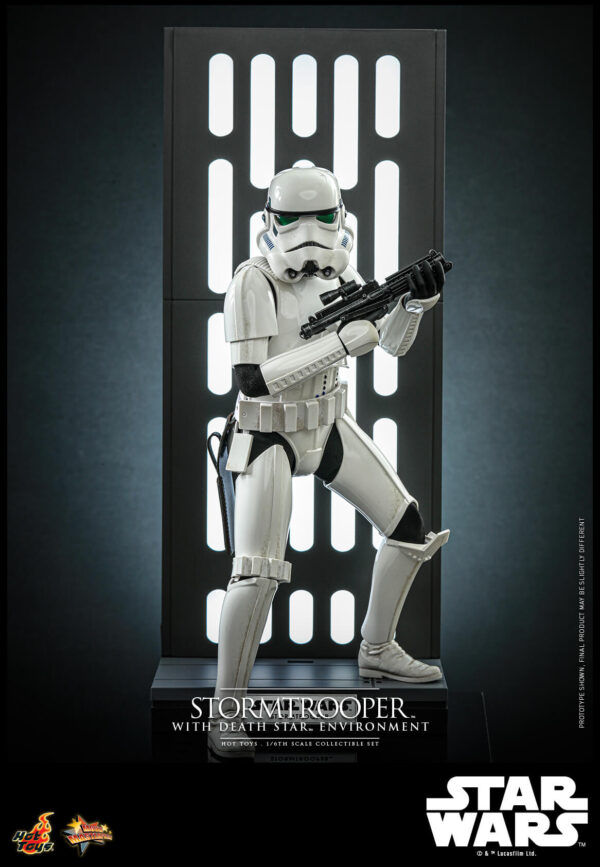 832032775627403 Hot Toys Star Wars Episode IV - Stoormtrooper with Death Star Enviroment - Imagen 10