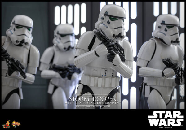 832032862294061 Hot Toys Star Wars Episode IV - Stoormtrooper with Death Star Enviroment - Imagen 13