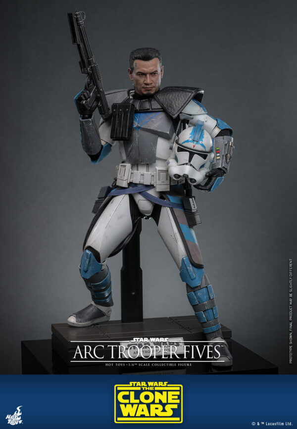 878936187603728 Hot Toys Star Wars The Clone Wars - Arc Trooper Fives - Imagen 8